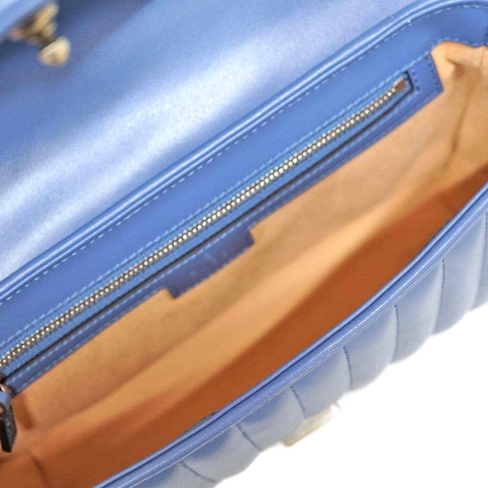 Gucci Chain Shoulder Bag Blue - Picture 5 of 11